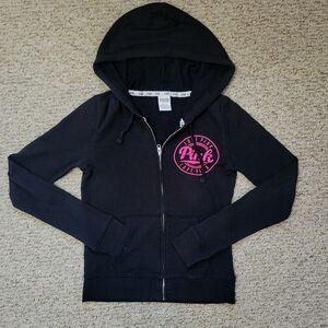 Y2K Victoria secret Pink black jacket